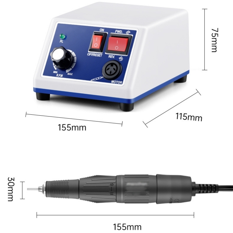 Mesin Poles Mikromotor Dental  - Nail Drill Machine ulasan dan harga
