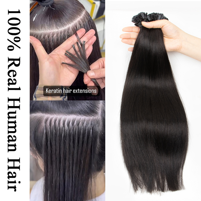 VADES K Tip Hair Extensions Ra - Nail Art Ombre ulasan dan harga