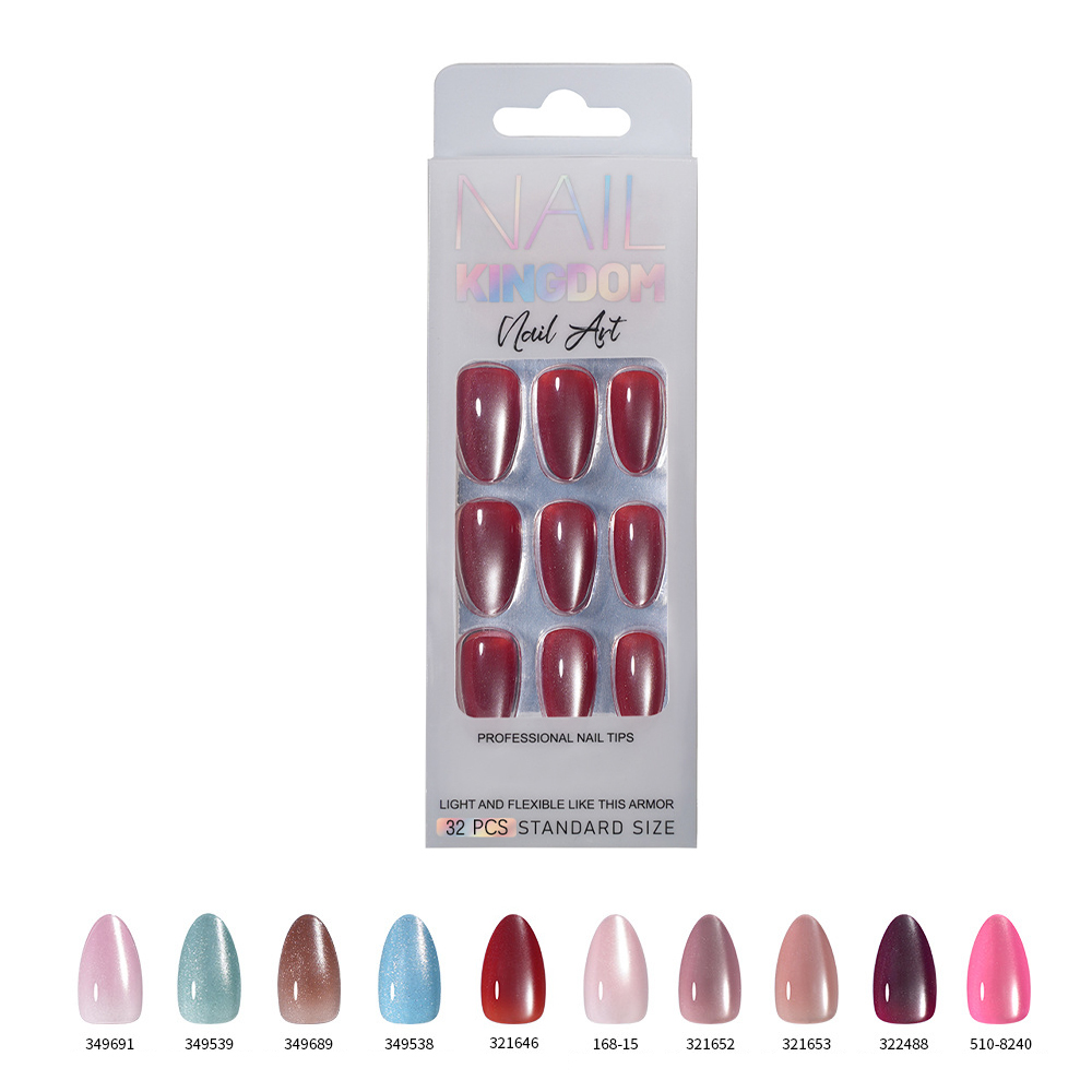 VITAGWX 32 Buah Kuku Palsu Uju - Nail Art Press On ulasan dan harga