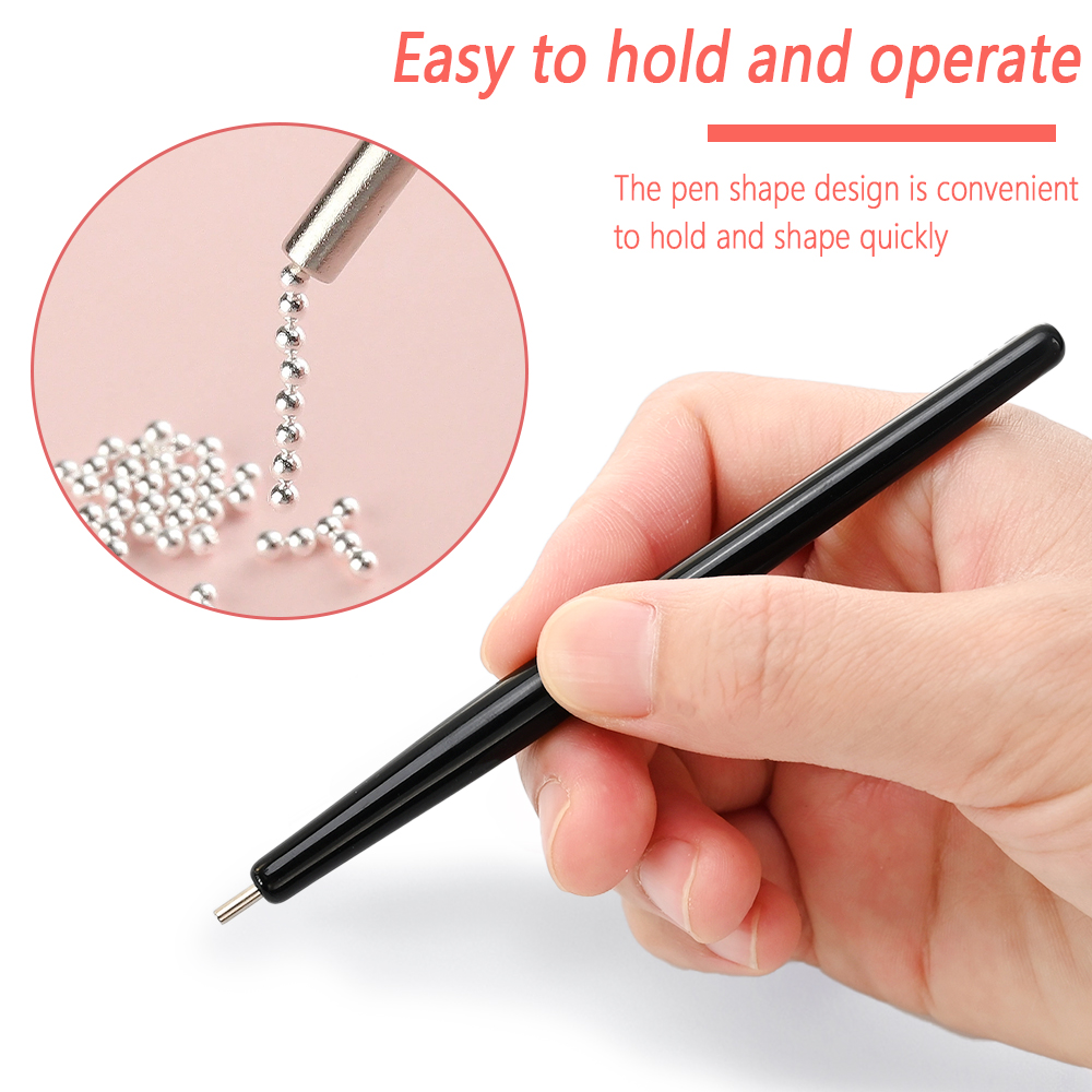 12Grid emas/perak Mini Caviar  - Nail Art Valentines Day ulasan dan harga
