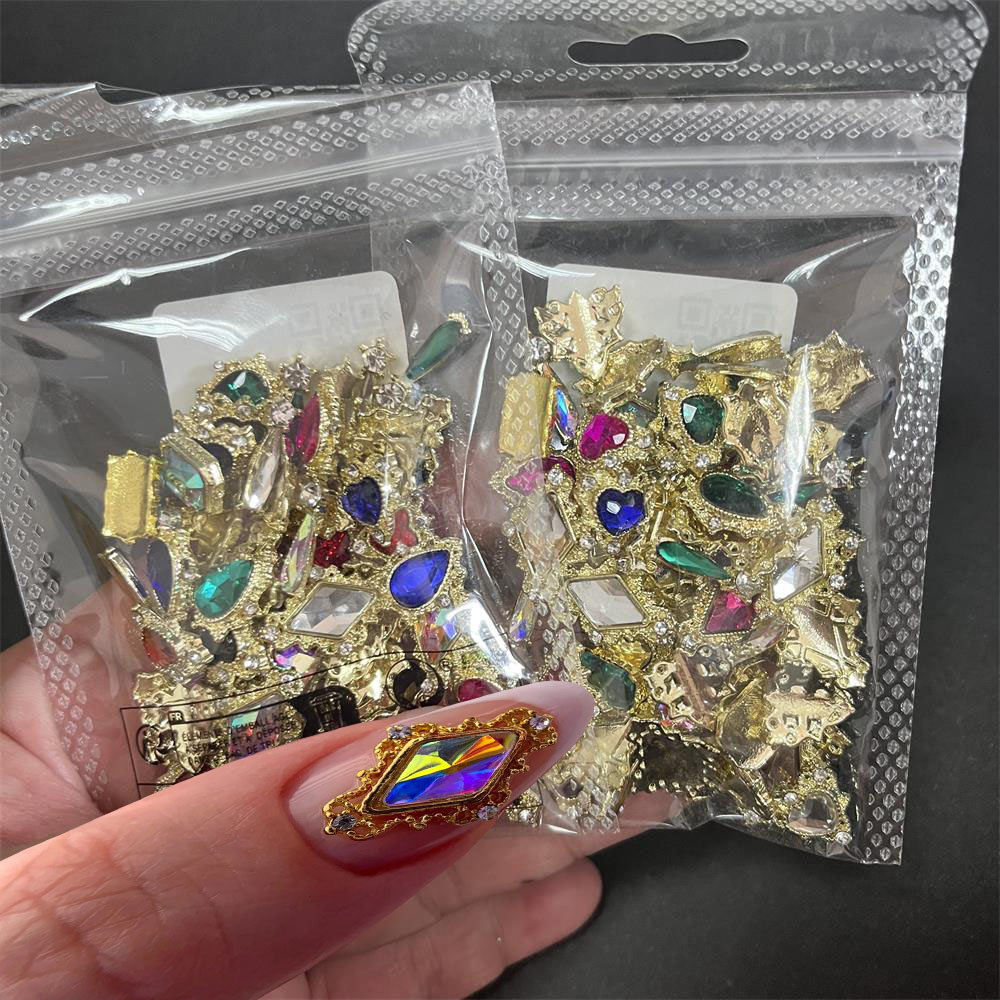60 buah campuran seni kuku ber - Nail Art Valentines Day ulasan dan harga