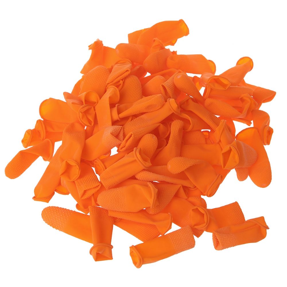 100PCS Aksesoris Pembersih Ala - Nail Art Orange ulasan dan harga