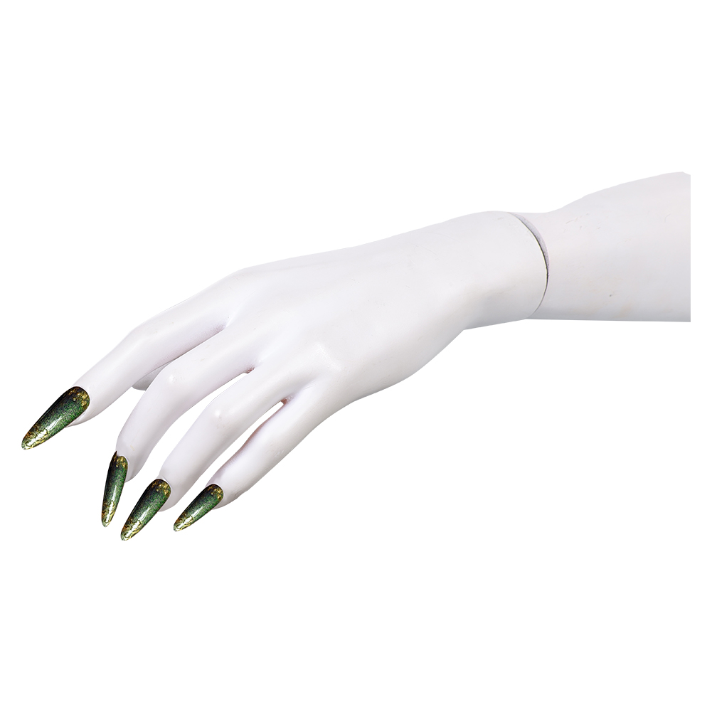 Kuku Palsu Hijau dengan Aksen  - Nail Art Press On ulasan dan harga