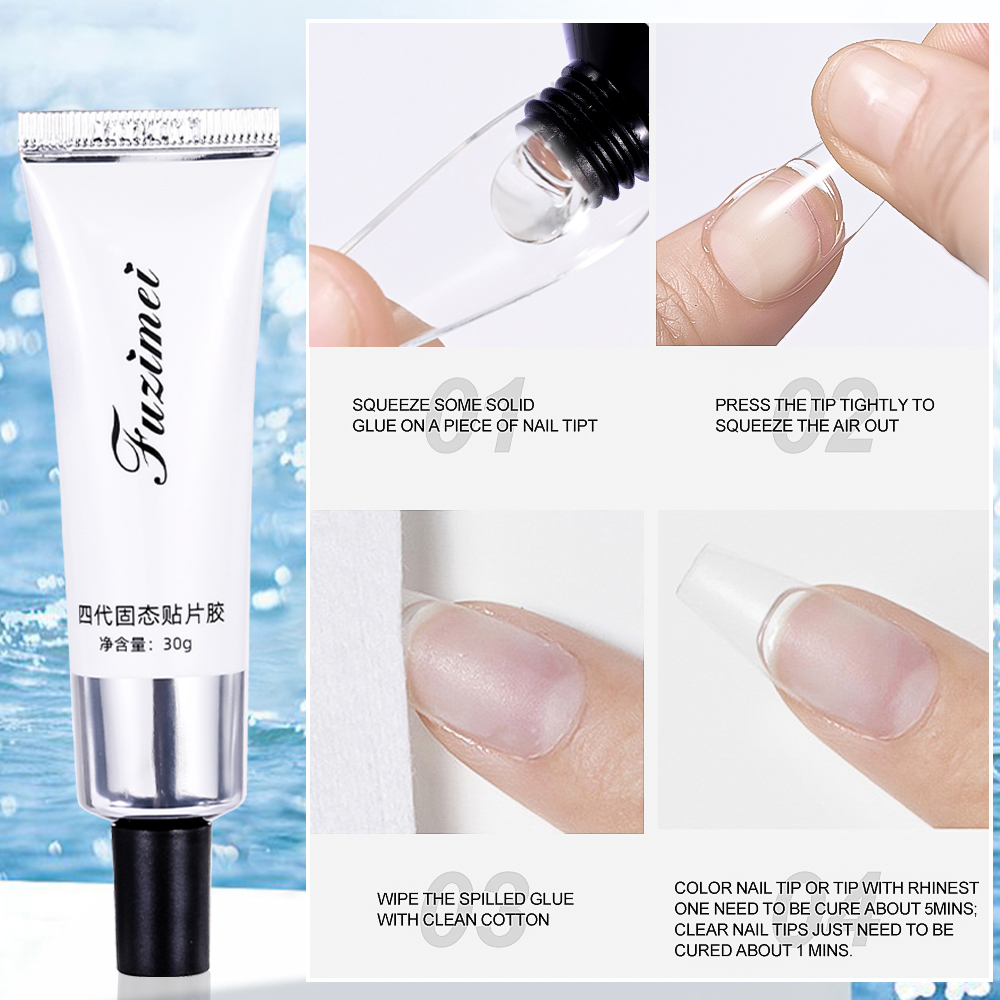 30/20/10g Gel ujung kuku palsu - Nail Art Ombre ulasan dan harga