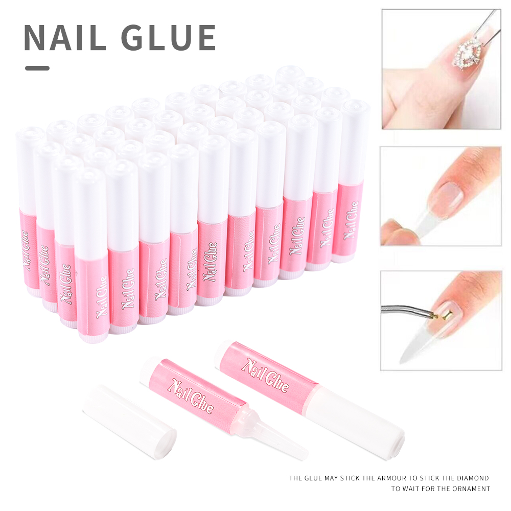Lem kuku palsu akrilik, 2g * 1 - Nail Art Ombre ulasan dan harga