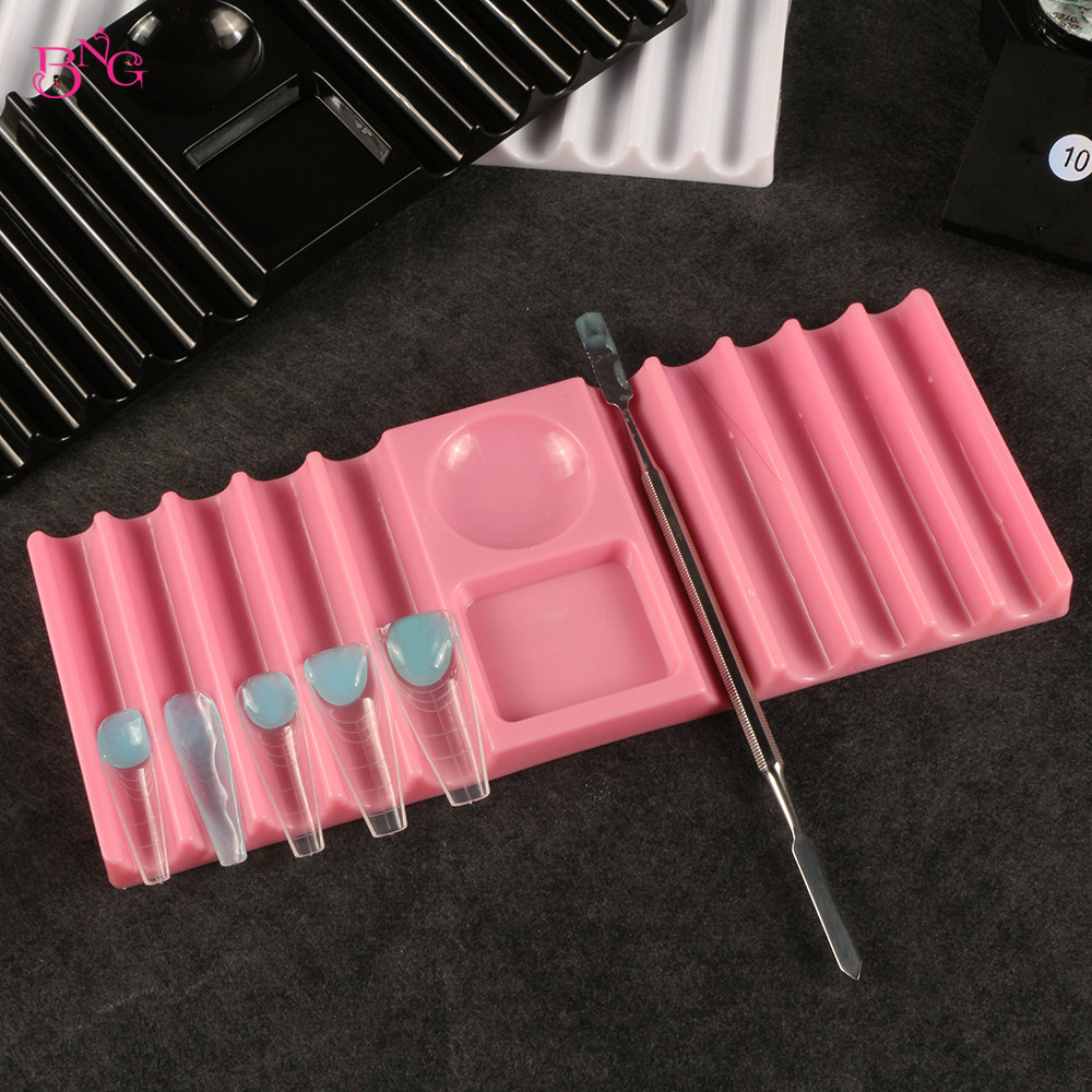 Penyangga Pena Plastik BNG Dua - Nail Art Ombre ulasan dan harga