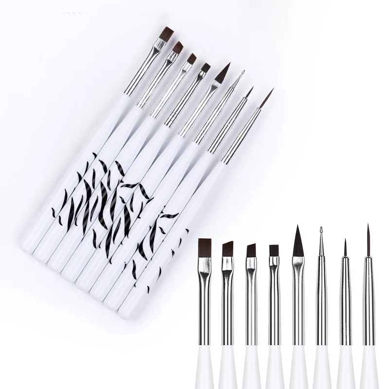Kuas Nail Art Ombre, Kuas Gel  - Nail Art Ombre ulasan dan harga