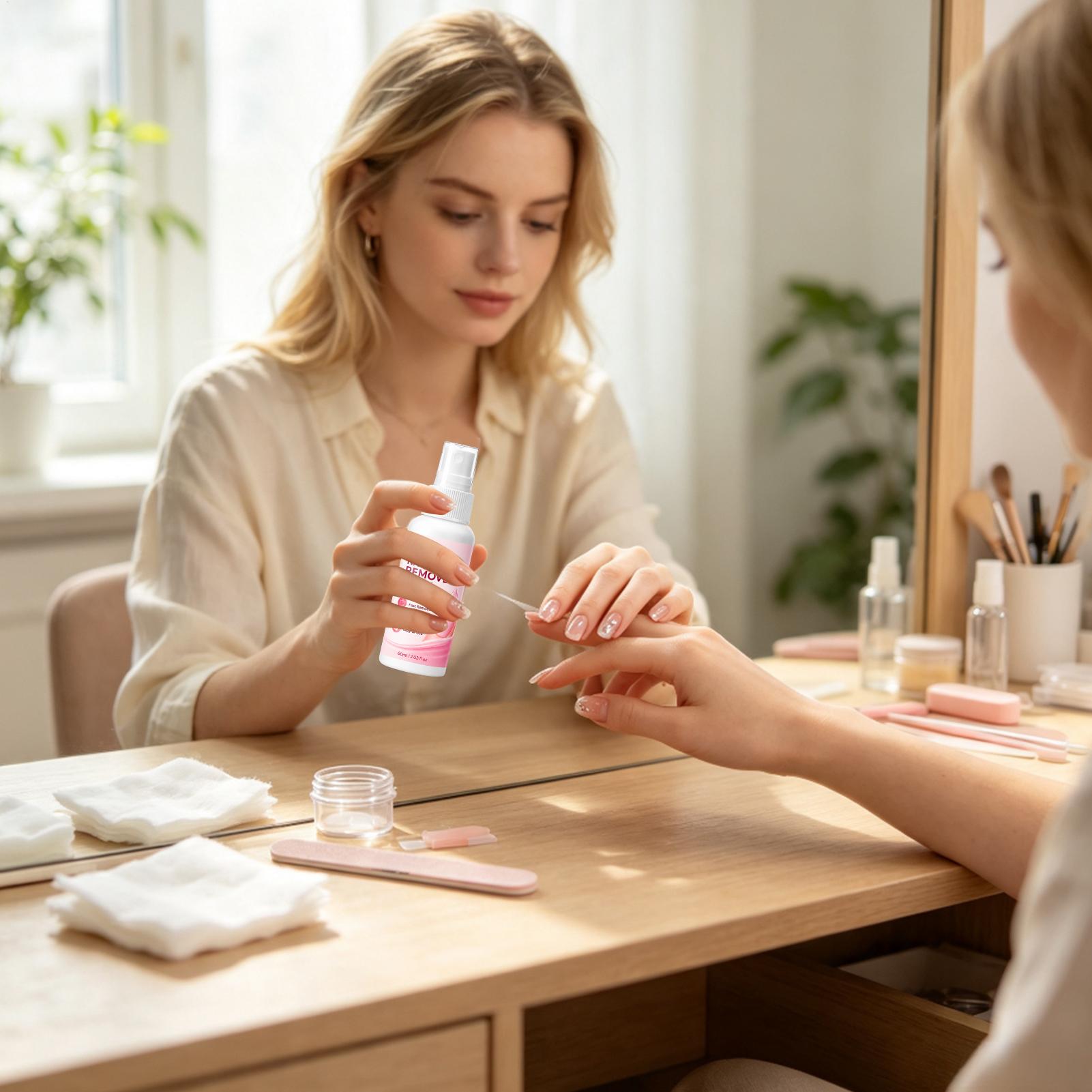 Semprotan Penghapus Kuku 60ml  - Nail Art Press On ulasan dan harga