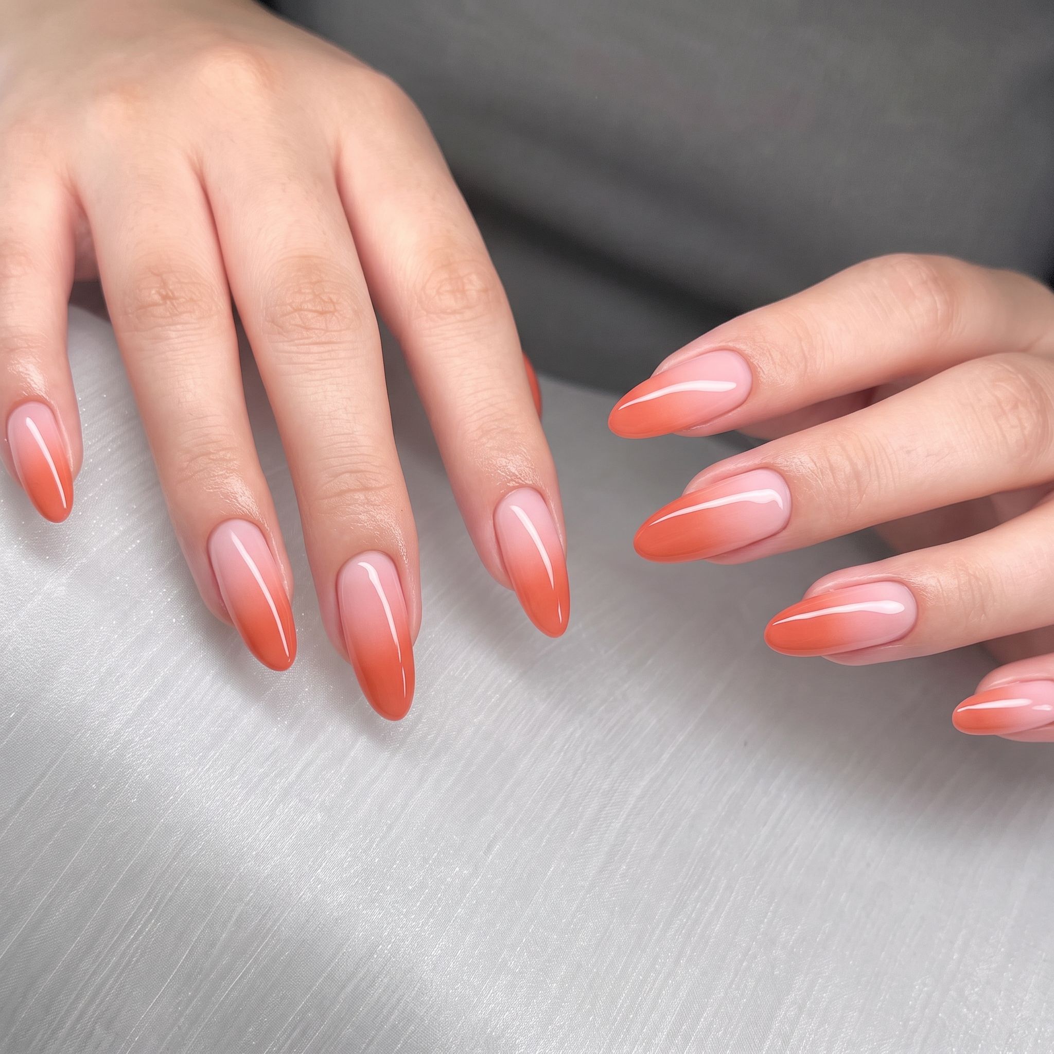 Cat Kuku Gel Berubah Warna Men - Nail Art Orange ulasan dan harga